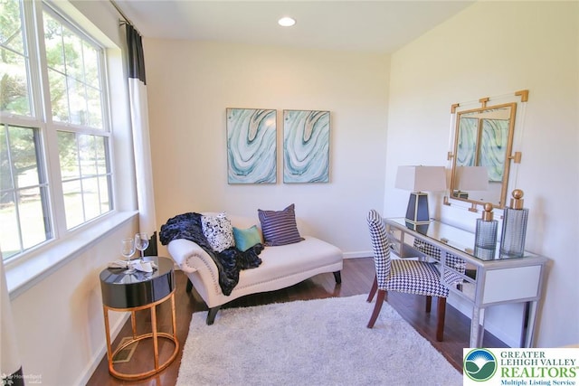 3420 Gentlewind Way Unit Ic 110, Emmaus Borough, PA 18049 - office space featuring healthy amount of natural light, baseboards, wood finished floors, and recessed lighting