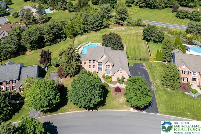 1224 Highland Dr, Upper Macungie Twp, PA 18069 - drone / aerial view of a pool area