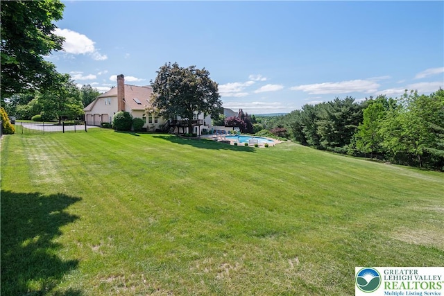 1224 Highland Dr, Upper Macungie Twp, PA 18069 - view of yard featuring an outdoor pool