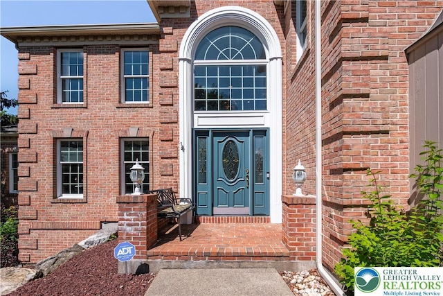 1224 Highland Dr, Upper Macungie Twp, PA 18069 - view of exterior entry featuring brick siding