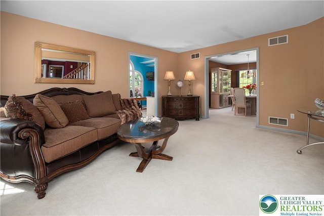 1224 Highland Dr, Upper Macungie Twp, PA 18069 - carpeted living area with baseboards