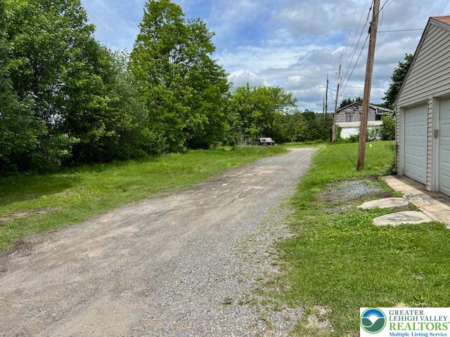 416 White St, Bowmanstown Borough, PA 18071 - view of dirt / gravel driveway