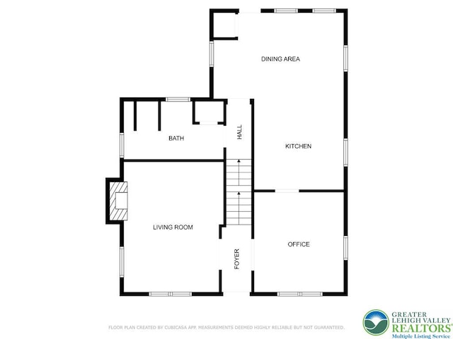 631 Main St, Tatamy Borough, PA 18085 - home floor plan