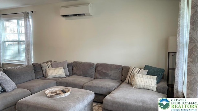 331 Minor St, Emmaus Borough, PA 18049 - living room with a wall mounted AC