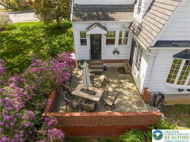 215 S 22nd St, Allentown City, PA 18104 - view of patio featuring entry steps