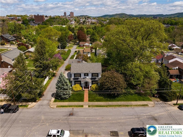 215 S 22nd St, Allentown City, PA 18104 - bird's eye view of a mountain backdrop