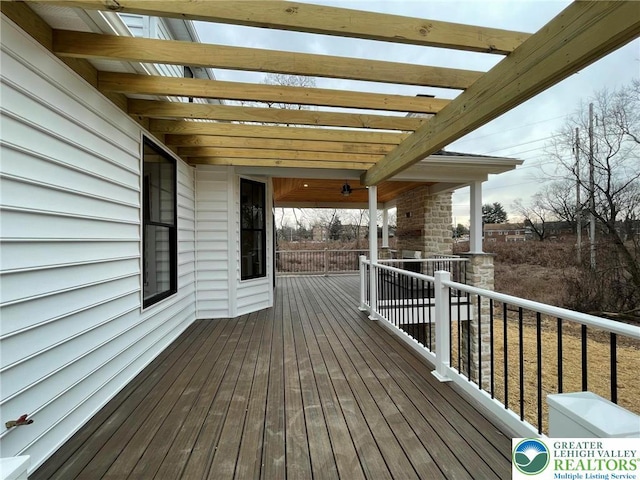 Blue Barn Rd Unit 1456, Upper Macungie Twp, PA 18104 - view of wooden terrace