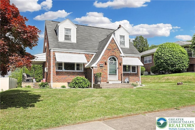 613 S Hoffert St, Fountain Hill Boro, PA 18015 - view of front of property with brick siding and roof with shingles