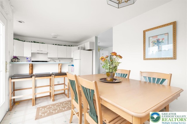 275 Ridings Cir, Macungie Borough, PA 18062 - dining space featuring light flooring