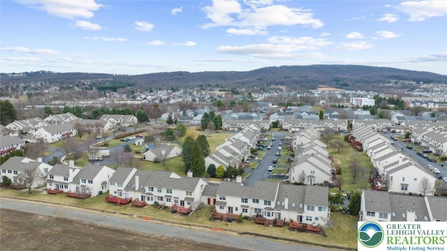 275 Ridings Cir, Macungie Borough, PA 18062 - aerial perspective of suburban area featuring mountains