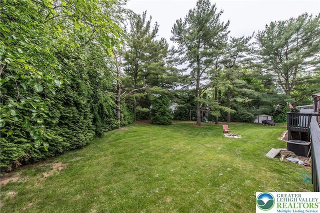 5401 Hale Ave, Hanover Twp, PA 18017 - view of green lawn with central AC unit
