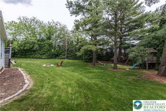 5401 Hale Ave, Hanover Twp, PA 18017 - view of green lawn featuring a playground