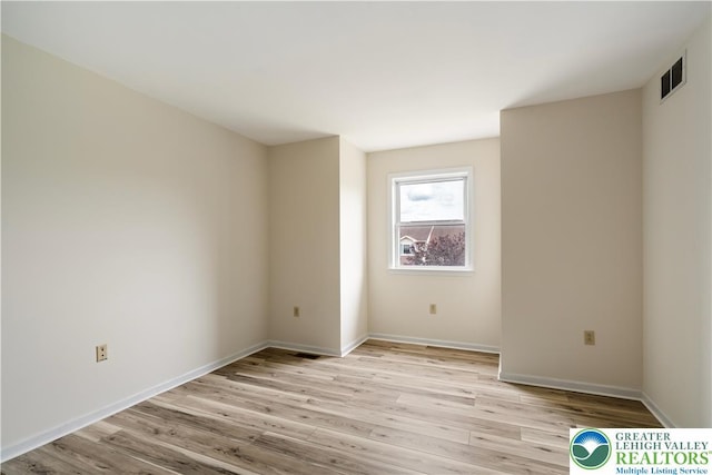 2630 Lower Way, Forks Twp, PA 18040 - spare room featuring light wood finished floors and baseboards