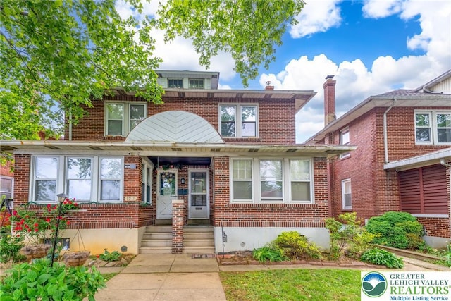 1213 Union Blvd, Allentown City, PA 18109 - view of front of home with brick siding