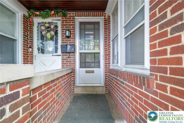 1213 Union Blvd, Allentown City, PA 18109 - entrance to property featuring brick siding