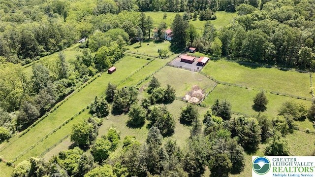 408 Kintner Hill Rd, Nockamixon Twp, PA 18972 - overview of rural landscape with agricultural land