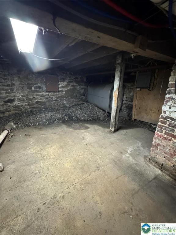 109 S Chestnut St, Summit Hill Borough, PA 18250 - inside crawl space featuring heating fuel