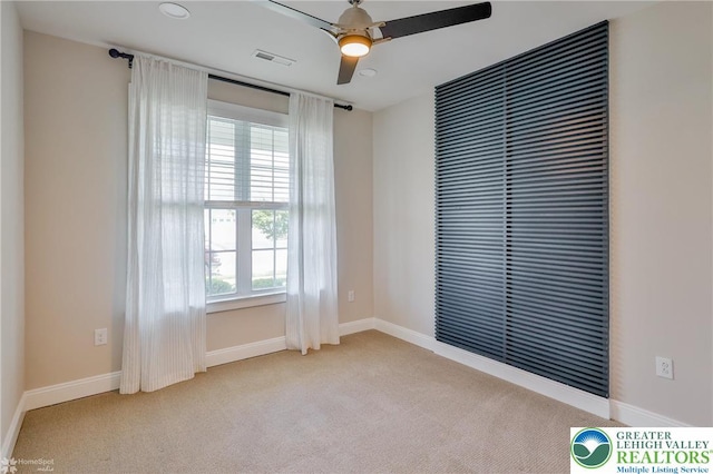 3896 Independence Dr, Easton, PA 18045 - carpeted empty room with ceiling fan and baseboards