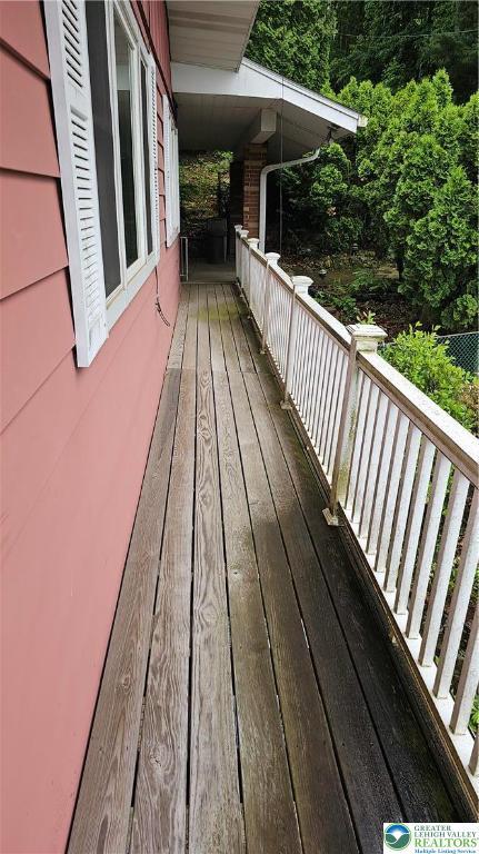 1426 Church St, Fountain Hill Boro, PA 18015 - view of wooden deck