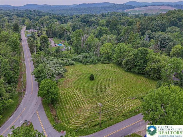 79 Green Pond Rd, Nj, NJ 07823 - aerial view of a mountain backdrop and a heavily wooded area