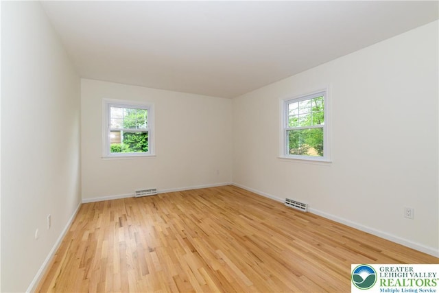 1360 Cherry Ave, Hanover Twp, PA 18017 - unfurnished room with plenty of natural light, light wood finished floors, and baseboards