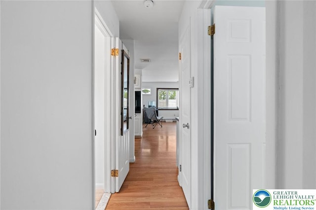 956 E Linden St, Allentown City, PA 18109 - corridor with light wood-style floors