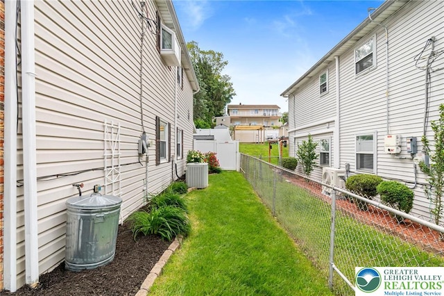 956 E Linden St, Allentown City, PA 18109 - view of yard featuring cooling unit