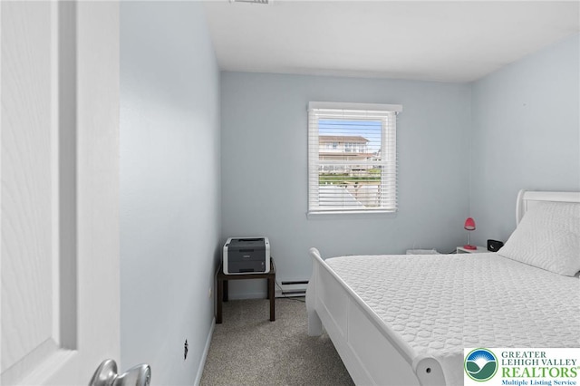 956 E Linden St, Allentown City, PA 18109 - bedroom featuring carpet floors and baseboard heating