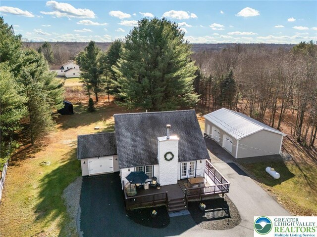 64 Autumn Ln, Penn Forest Twp, PA 18229 - view from above of property