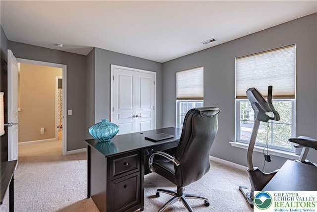 8592 Cascade Rd, Upper Macungie Twp, PA 18031 - office area with light carpet and baseboards