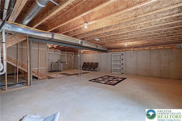 8592 Cascade Rd, Upper Macungie Twp, PA 18031 - view of unfinished basement