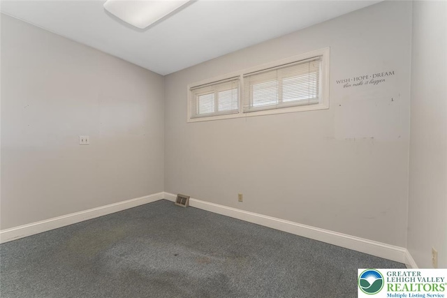 825 Old Philadelphia Rd, Easton, PA 18042 - empty room featuring baseboards and dark carpet