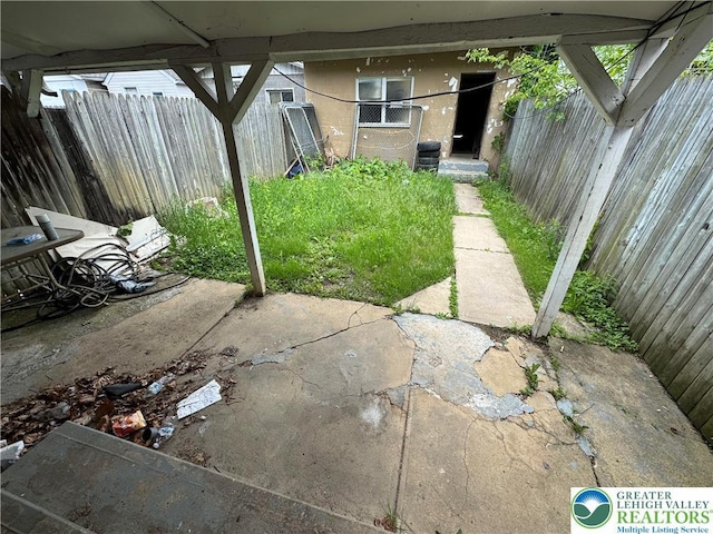 226 Adrain St, Emmaus Boro, PA 18049 - fenced backyard featuring a patio