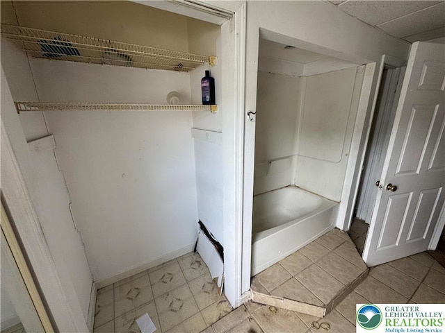 226 Adrain St, Emmaus Boro, PA 18049 - full bathroom featuring baseboards and bathing tub / shower combination
