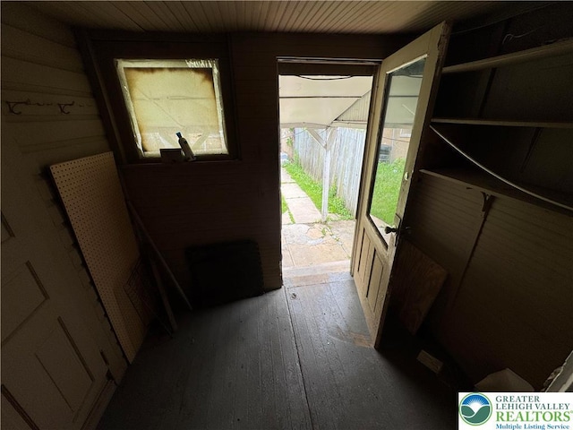 226 Adrain St, Emmaus Boro, PA 18049 - entryway with hardwood / wood-style floors