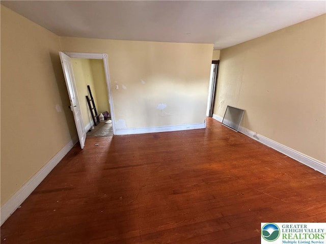 226 Adrain St, Emmaus Boro, PA 18049 - unfurnished room with wood finished floors and baseboards