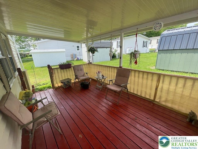 10 Springridge Rd, Moore Twp, PA 18014 - deck with a lawn