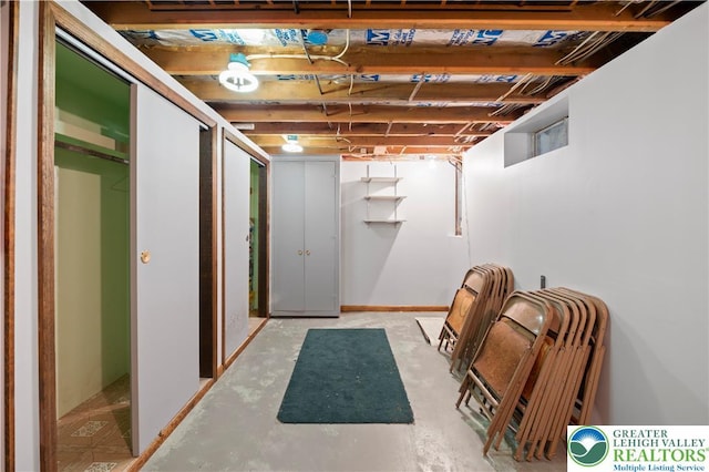 155 7th St, Tatamy Borough, PA 18085 - view of unfinished basement