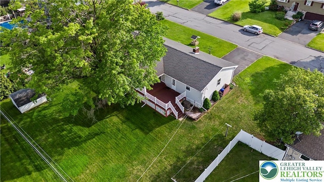 155 7th St, Tatamy Borough, PA 18085 - view from above of property