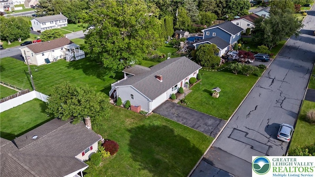 155 7th St, Tatamy Borough, PA 18085 - aerial perspective of suburban area