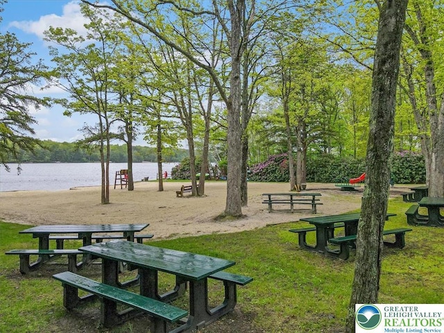54 Indian Trl, Penn Forest Township, PA 18229 - surrounding community featuring a water view