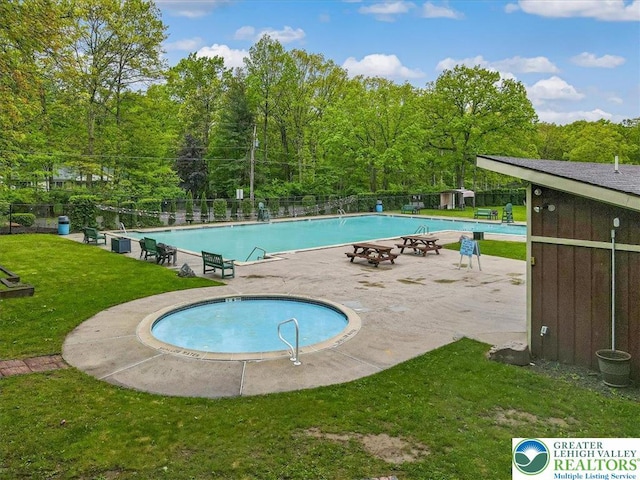 54 Indian Trl, Penn Forest Township, PA 18229 - community pool with a patio