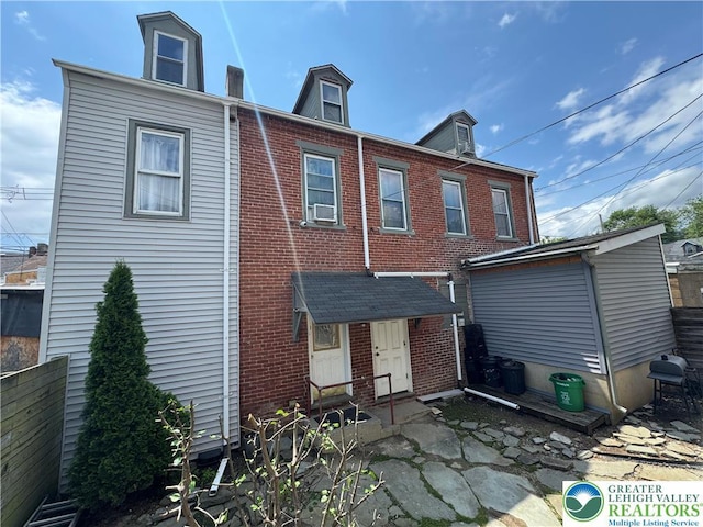 528 N 6th St, Allentown City, PA 18102 - back of house with brick siding