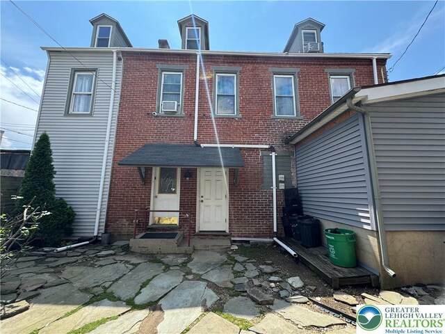 528 N 6th St, Allentown City, PA 18102 - view of front of house featuring brick siding and cooling unit