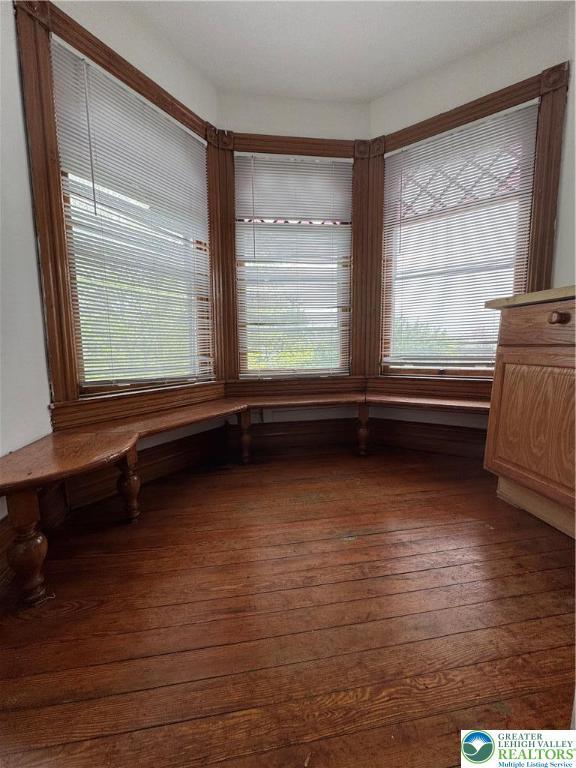 528 N 6th St, Allentown City, PA 18102 - unfurnished room with dark wood-type flooring