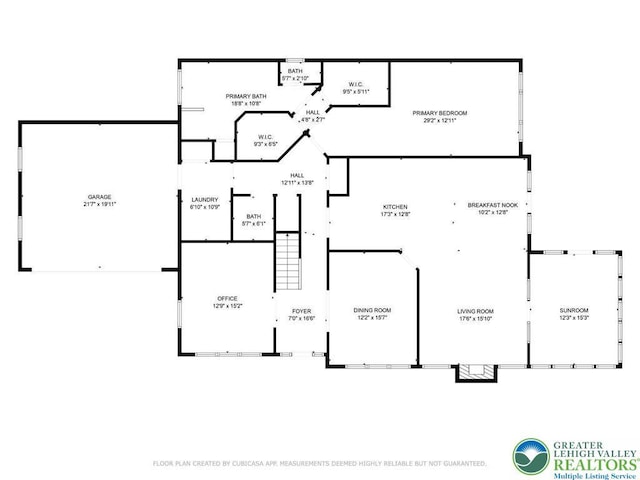 4741 Pinehurst Cir, Upper Saucon Twp, PA 18034 - view of floor plan / room layout