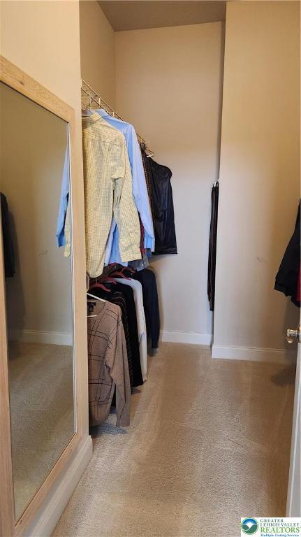 4082 Rutz Ln, South Whitehall Twp, PA 18104 - walk in closet with carpet flooring