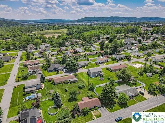 2934 Keystone St, Bethlehem Twp, PA 18020 - aerial perspective of suburban area featuring mountains