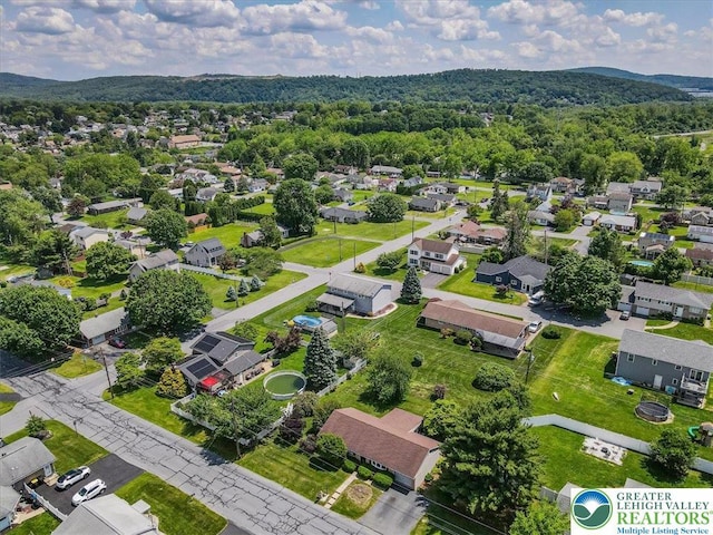 2934 Keystone St, Bethlehem Twp, PA 18020 - aerial view of residential area featuring a heavily wooded area