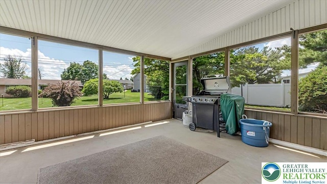 2934 Keystone St, Bethlehem Twp, PA 18020 - view of unfurnished sunroom